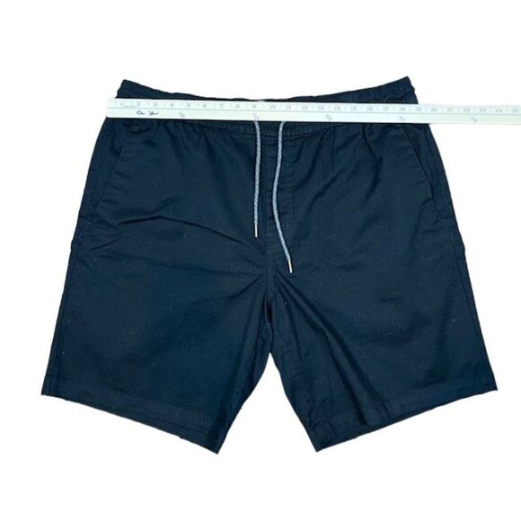 Volcom Men's Frickin Elastic Waist Shorts Drawstring Black XXL - Picture 3 of 11